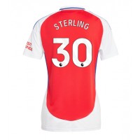 Arsenal Raheem Sterling #30 Fotballklær Hjemmedrakt Dame 2024-25 Kortermet